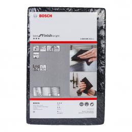 BOSCH แผ่นใยขัดสีเทา K120 6นิ้วx9นิ้ว #2608608212 เทียบเท่ากระดาษ#220-280 (10แผ่น/แพ็ค)
