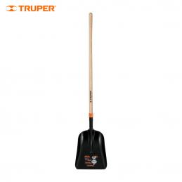 SKI - สกี จำหน่ายสินค้าหลากหลาย และคุณภาพดี | TRUPER 102170 พลั่วเหล็ก สีดำ ด้ามไม้ 43” [PCACL-P] #T-2000