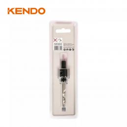 KENDO 41021212 ก้านต่อ+ดอกนำ โฮลซอ 14-30mm, HEX shank 3/8นิ้ว (1 ชิ้น/แพ็ค)