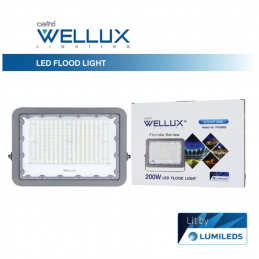 WELLUX W131-0200 โคมไฟสปอร์ตไลท์ ฟลัดไลท์ 30 วัตต์ เดย์ไลท์ (20หลอด/ลัง)