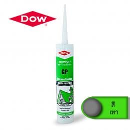 DOWSIL-ซิลิโคน-GP-สีเทา-หลอดสีเขียว-24หลอด-กล่อง