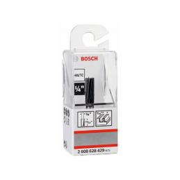 BOSCH 2608628429 ดอกเร้าเตอร์ Straight bit, 2 flutes (1/4,8x16mm)