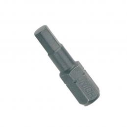 UNIOR 6469C6.3-4x25mm. ดอกไขควงตอกหกเหลี่ยม แกน 1/4นิ้ว ยาว 25mm (6469)