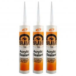 SKI - สกี จำหน่ายสินค้าหลากหลาย และคุณภาพดี | BRAVO กาวแด๊ป(อะคริลิค) สีดำ #700-5(25หลอด/กล่อง)