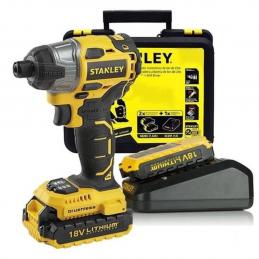 SKI - สกี จำหน่ายสินค้าหลากหลาย และคุณภาพดี | STANLEY SBI201D2K-B1 18V BRUSHLESS IMPACT DRIVER