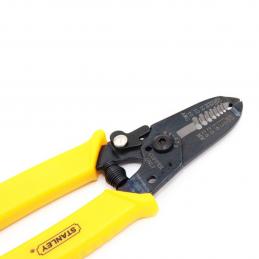 STANLEY #84-475-22 คีมปอกสายไฟ 6.3/8นิ้ว ขนาด 0.6-2.6 มิล (KKM)