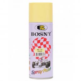 BOSNY-สีสเปรย์อะครีลิคแท้-No-33-Cream