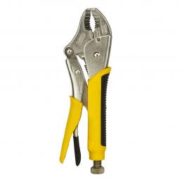 SKI - สกี จำหน่ายสินค้าหลากหลาย และคุณภาพดี | STANLEY #84-369-1-23 คีมล็อคปากโค้ง 10นิ้ว (Exthai)