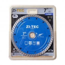 SKI - สกี จำหน่ายสินค้าหลากหลาย และคุณภาพดี | ZI-TEC ใบเพชร 7นิ้ว ZI TURBO DIAMOND BLADE เรียบ ตัดแห้ง+น้ำ(2in1)