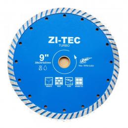 ZI-TEC-ใบเพชร-9นิ้ว-ZI-TURBO-DIAMOND-BLADE-เรียบ-ตัดแห้ง-น้ำ-2in1