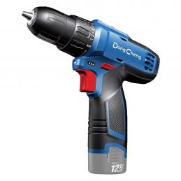 Dongcheng(DCดีจริง) DCJZ1202i(TYPE E) สว่านกระแทกไร้สาย 10.8V 12V(MAX) แบต 2.0Ahx2 ก้อน + แท่นชาร์จ 1 ก้อน