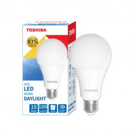 TOSHIBA FT-LED-A70-014 หลอดไฟ LED A70 15 วัตต์ แสงเดย์ไลท์ E27