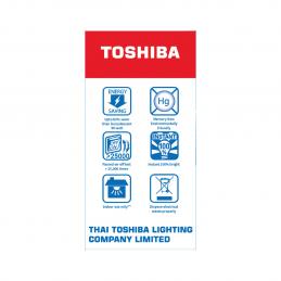 TOSHIBA FT-LED-A70-014 หลอดไฟ LED A70 15 วัตต์ แสงเดย์ไลท์ E27