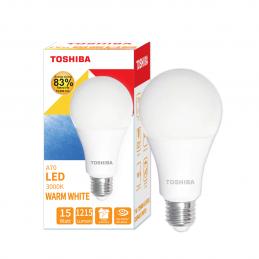TOSHIBA-FT-LED-A70-012-หลอดไฟ-LED-A70-15-วัตต์-แสงวอร์มไวท์-E27