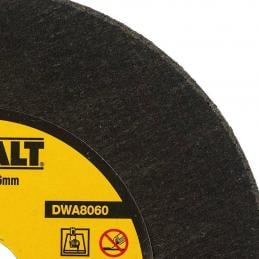 DEWALT แผ่นตัดเหล็กและสแตนเลส 4x1.2mm. DWA8060 105x1.2x16mm.