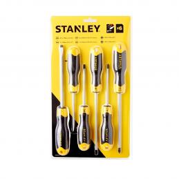 SKI - สกี จำหน่ายสินค้าหลากหลาย และคุณภาพดี | STANLEY S351-66672 ไขควงชุด 6 ตัว ชุด