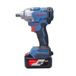 Dongcheng(DCดีจริง) DCPB488(TYPE EM) เครื่องยิงบ๊อกไร้สาย 20V ไร้แปรงถ่าน 1/2 นิ้ว แบต 4.0Ahx2 ก้อน + แท่นชาร์จ 1 อัน