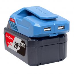 Dongcheng(DCดีจริง) 30430200046 USB Charging Converter อะแด็ปเตอร์ไร้สาย 20V #ZH2001