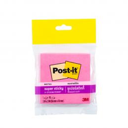 SKI - สกี จำหน่ายสินค้าหลากหลาย และคุณภาพดี | 3M #7012610366 โพสต์-อิท® ซูเปอร์สติกกี้โน้ต สีชมพูสะท้อนแสง ขนาด 3นิ้วx3นิ้ว 90แผ่น ถุงแขวน (72แพ็ค/กล่อง) XP006002206