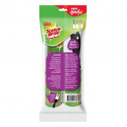 3M สก๊อตช์-ไบรต์ #7012809654 ลูกกลิ้งขจัดฝุ่น 30 แผ่น แพคโปรฟรีรีฟิล (12 SET/ลัง) XN002039925