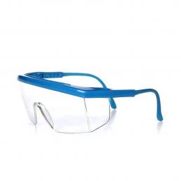SKI - สกี จำหน่ายสินค้าหลากหลาย และคุณภาพดี | 3M #7100216506 SecureFit 3700 Series แว่นตานิรภัยครอบแว่นตา ขาแว่นสีน้ำเงิน SF3701ASGAF-BLU Scotchgard เคลือบกันฝ้า, เลนส์ OTG AF-AS ใส (10ชิ้น/กล่อง) XA006510243
