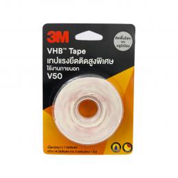 SKI - สกี จำหน่ายสินค้าหลากหลาย และคุณภาพดี | 3M #7012810136 VHB Tape V50 เทปแรงยึดติดสูงพิเศษ, ขนาด 18 มม. x 3 ม. XP002030367