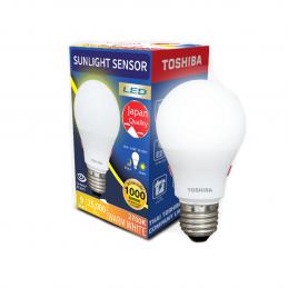 TOSHIBA-FT-LED-A60-079-หลอดไฟ-LED-Sunlight-sensor-9-วัตต์-แสงวอร์มไวท์-E27