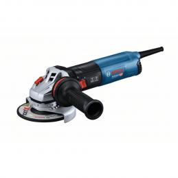 SKI - สกี จำหน่ายสินค้าหลากหลาย และคุณภาพดี | BOSCH GWS14-125S เครื่องเจียร์ 5นิ้ว 1400 วัตต์ มีระบบป้องกันการสะบัด กันสะเทือน ปรับรอบได้ Solf star Drop control Brake system ตัวควบคุมกระแสไฟฟ้า #06017D0100