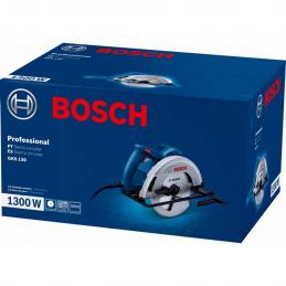 Bosch GKS130 เลื่อยวงเดือน 7 1/4นิ้ว 1300 วัตต์ 5800 รอบ / นาที #06016C30K0