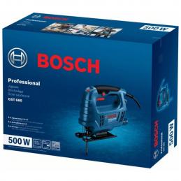 Bosch GST680 เลื่อยฉลุไฟฟ้า สปีดเดียว 500 วัตต์ ปรับรอบได้ (ไม่มีระบบปรับเตะ) ตัดตรงได้ 68 ม.ม. อัตราการชัก/นาที 800-3100 ครั้ง/นาที #06015B40K0