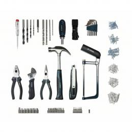 Bosch GSB600 #06011A03K2 สว่านกระแทก 4 หุน (ปรับรอบ ซ้าย-ขวา) 600 วัตต์ 0-3000 รอบ อัตราการกระแทก 48000 ครั้งต่อนาที อุปกรณ์ 91 ชิ้น กล่อง Fisherman Box
