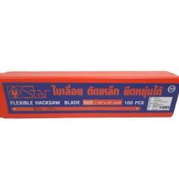 STAR ใบเลื่อยตัดเหล็ก ยืดหยุ่นได้ 12นิ้วx1/2นิ้วx24T (610227)