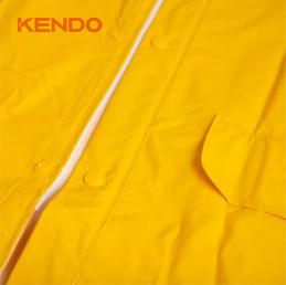 KENDO 76004  เสื้อกันฝน ไซส์ L PVC 100%