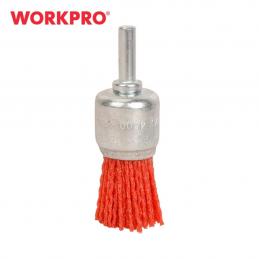 SKI - สกี จำหน่ายสินค้าหลากหลาย และคุณภาพดี | WORKPRO WP407015 แปรงลวดไนลอน - 50 มม. พร้อมแกน 6.3มม