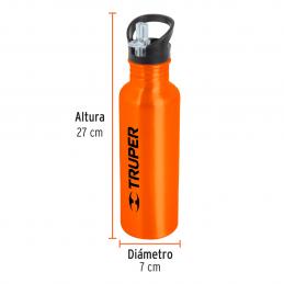 TRUPER 62126 กระบอกอลูมิเนียมใส่น้ำ ความจุ 750 มล.