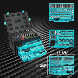SKI - สกี จำหน่ายสินค้าหลากหลาย และคุณภาพดี | Duratech DTMTSS497 ชุดเครื่องมือช่าง 497 ชิ้น