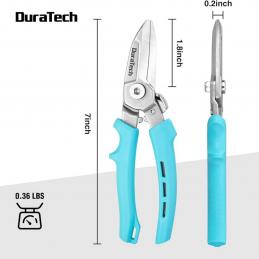 Duratech DT209001 กรรไกรแบบดรอปฟอร์จ 7นิ้ว กรรไกรตัดอเนกประสงค์  DROP FORGED มี Safety Lock
