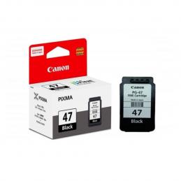 SKI - สกี จำหน่ายสินค้าหลากหลาย และคุณภาพดี | Canon PG-47 BK ตลับหมึกสีดำ สำหรับ printer Canon E4270