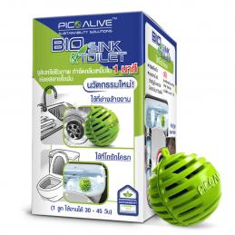 SKI - สกี จำหน่ายสินค้าหลากหลาย และคุณภาพดี | PICO ALIVE Bio Sink & Toilet กำจัดกลิ่นเหม็นย้อนท่อ ย่อยสลายไขมัน แก้ปัญหาท่อตัน