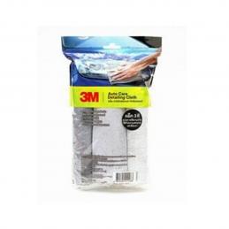 3M #7012812408 ผ้าไมโครไฟเบอร์ สีเทา 40ซม.x40ซม.(แพ็ค3ชิ้น) Microfiber Detailing Cloth Grey #XS002006756