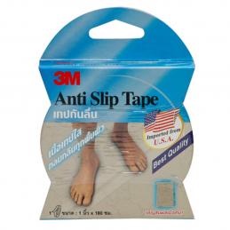 SKI - สกี จำหน่ายสินค้าหลากหลาย และคุณภาพดี | 3M #7012812492 เทปกันลื่นชนิดม้วน สีใส สำหรับงานภายใน ขนาด 1นิ้วx180ซม.(บรรจุ 12ม้วน/ลัง) #XT002023312