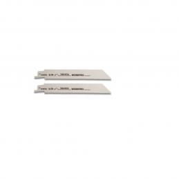 SKI - สกี จำหน่ายสินค้าหลากหลาย และคุณภาพดี | WORKPRO WP404124 ใบเลื่อยอเนกประสงค์ตัดเหล็ก - 150 มม. x 14 T (2 ชิ้น)
