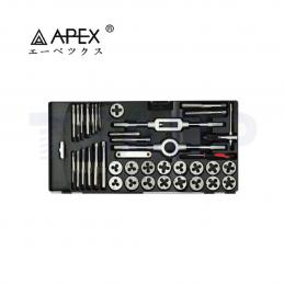 SKI - สกี จำหน่ายสินค้าหลากหลาย และคุณภาพดี | APEX ต๊าปเกลียว 39 ตัวชุด 3-12mm.
