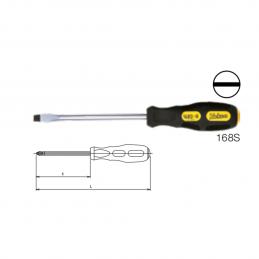 SKI - สกี จำหน่ายสินค้าหลากหลาย และคุณภาพดี | KOKEN 168S ไขควงหัวแบน ด้ามไม่ทลุ 6(300)x12นิ้ว