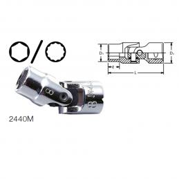 SKI - สกี จำหน่ายสินค้าหลากหลาย และคุณภาพดี | KOKEN 2440M-10 บ๊อกซ์ข้ออ่อน 1/4นิ้ว-6P-10mm.