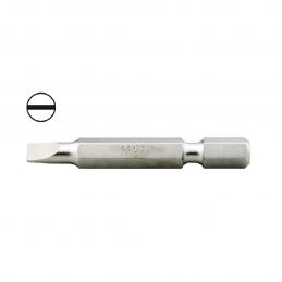 SKI - สกี จำหน่ายสินค้าหลากหลาย และคุณภาพดี | LANCER LC450 ดอกไขควงลม แบน 0.6x4.0 mm. แกน 1/4นิ้ว (บรรจุในซองพลาสติก 10 ดอก/ซอง)