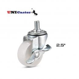 SKI - สกี จำหน่ายสินค้าหลากหลาย และคุณภาพดี | UNI Caster  ล้อไนล่อนสกรูชุด มีเบรค 2.5นิ้ว