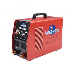 SKI - สกี จำหน่ายสินค้าหลากหลาย และคุณภาพดี | WELPRO WELARC200 ตู้เชื่อม 200A MMA อินเวอร์เตอร์ ลวด2.6-4.0mm. 12.5kg. (AAWPARC20001)