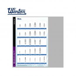 WINTON-มีดกลึงเหลี่ยม-เกรด2100-1นิ้วX8นิ้ว
