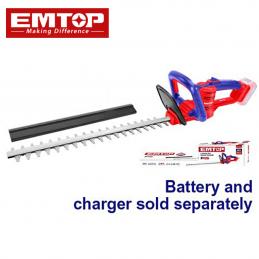 EMTOP ELHT20018 เครื่องตัดแต่งพุ่มไม้ไร้สาย 2800spm เครื่องเปล่า